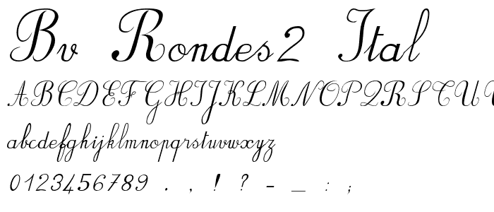 BV_Rondes2 ital font